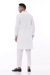 Men's Premium Panjabi (White)